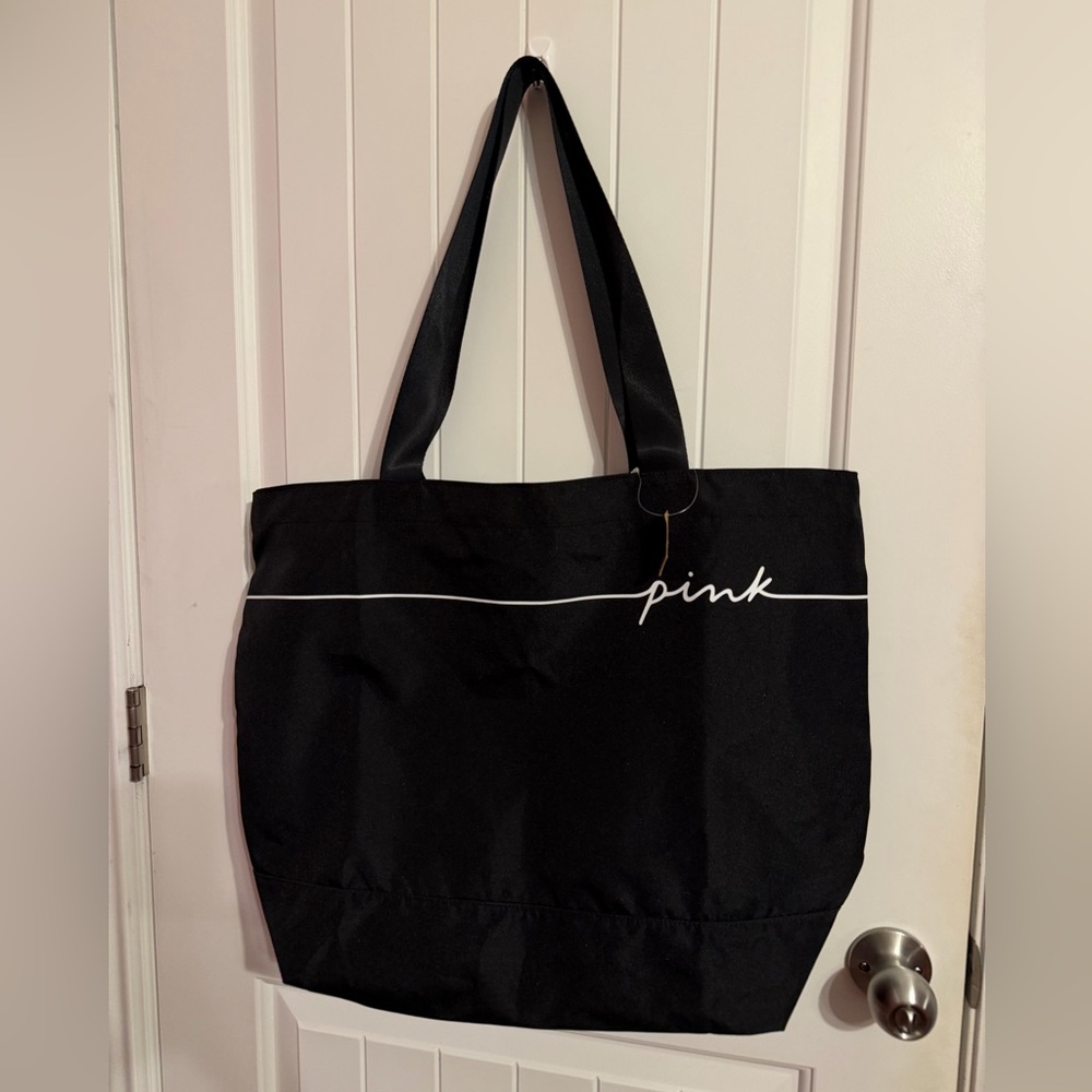 PINK Victoria's Secret Black Tote